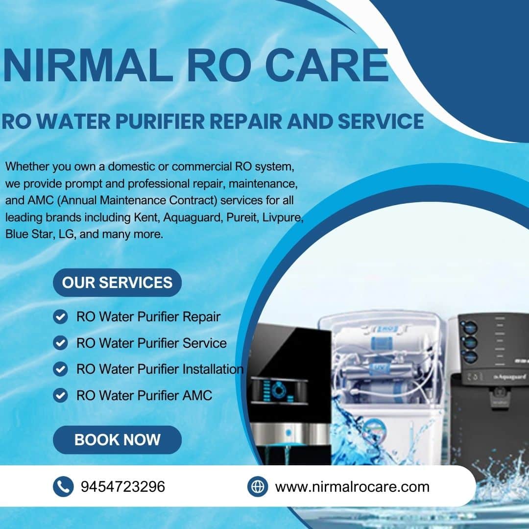 RO - Water Purifier Repair, Service, Installation and Maintenance in ...